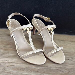 Tory Burch Women's Nude with Gold Sandals